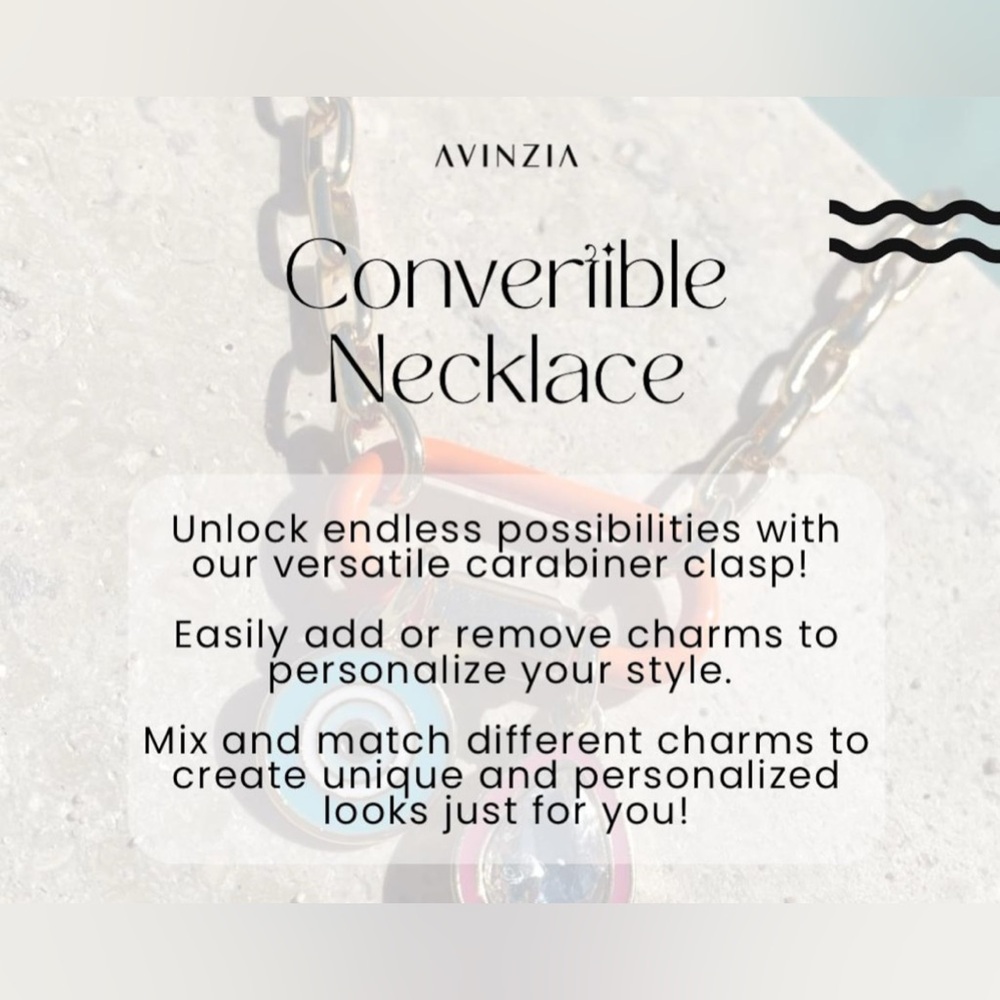 Carabiner Convertible Necklace - Picture 11 of 12